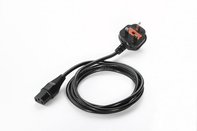 ZEBRA Power Cord,  240VAC UK 46637