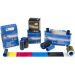 Ribbon Azul, 1000 impresiones para Zebra P330i/430i