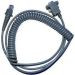 RS-232 Cable, 8' Coiled, with US Power Supply