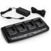 Zebra battery charging station, 4-Slot, UK