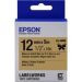 TAPE - LK4KBK cinta (ribbon) BLK /: LK-4KBK EPSON cartucho de etiquetas de satén RIBb ...