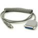 UNITECH, ACCESSORY, 25 PIN RS232 TO RJ45 INTERFACE, CABLE, LIGHT COLOR, FOR MS180, MS210, MS830, MS860 BLUETOOTH