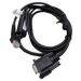 TS100 RS232 cable (RJ45 to RS232 cable - 2m black