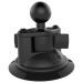 RAM MOUNT SWIVEL LOCK MOUNT WITH 3.25" DIAMETER SUCTION CUP WITH 1" BALL