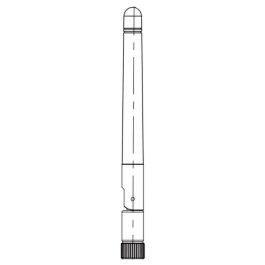 ANT: DIPOLE; GN: 2 dBi 2,4 GHz-1DBI -5GHZ, WHT