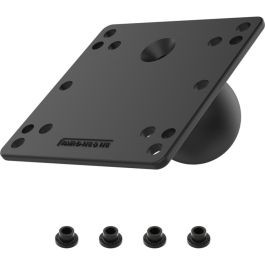 RAM® 100x100mm VESA Plate with Ball - D Size